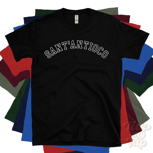 Sant antioco shirt - sant'antioco, retro