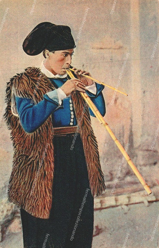 De17 postcard costumes - de17,