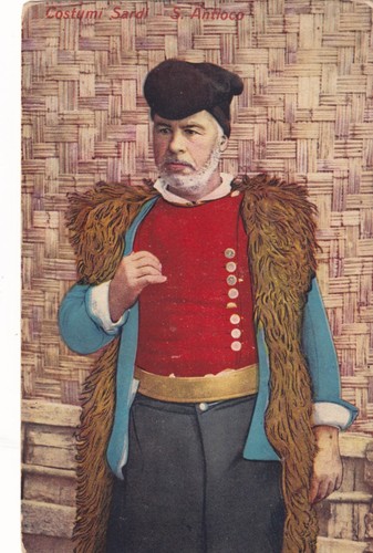 Cartolina nuoro costumi - nuoro, ,costumi