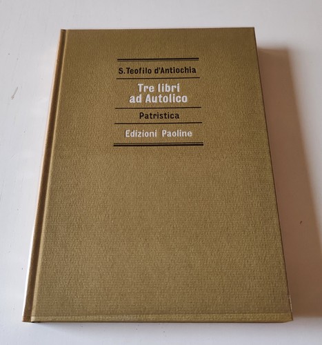 Teofilo antioco tre - -, libri