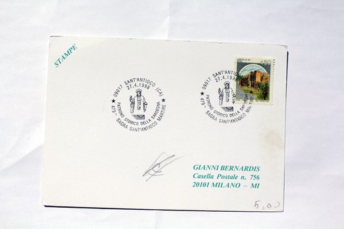 Cartolina commemorativa 479 - cartolina,