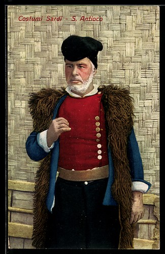 Antioco costumi sardi - s., antioco,