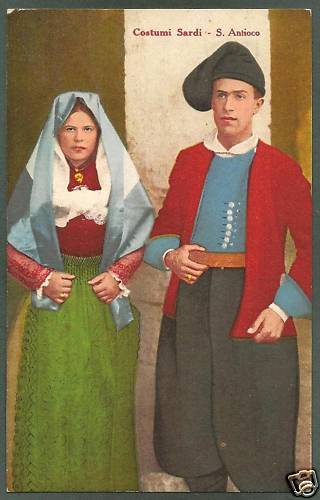 Sardinia costume costumes 05 - sardinia,