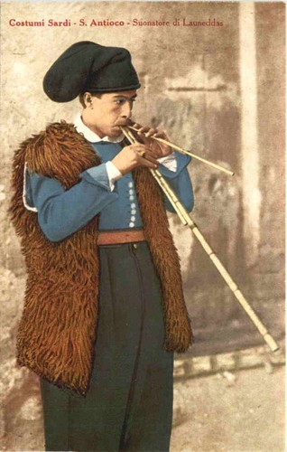 Costumi sardi antioco - costumi, s.