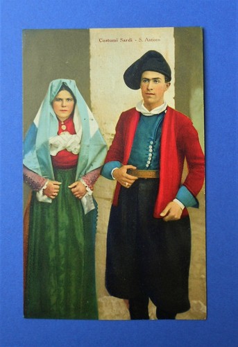 Postcard sardinia traditional - postcard,