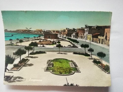 Postcard antioco promenade - s.,