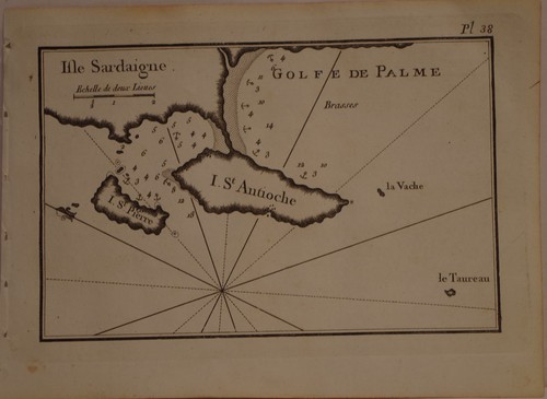 Marine map 18th century joseph - marine,